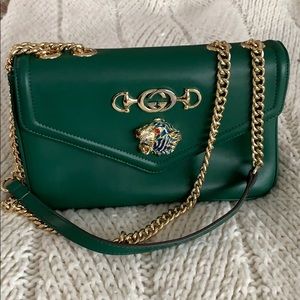 Emerald fashion bag